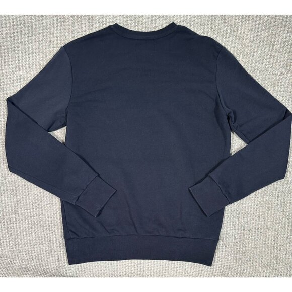 Inimigo Sweatshirt Mens Small Blue‎ Embroidered Heart Patch Crewneck Pullover - Picture 2 of 9